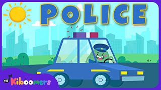 Police Officer Song  The Kiboomers Labor Day Songs for Preschoolers [upl. by Calvert]