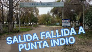 SALIDA FALLIDA A PUNTA INDIO TERMINA EN LA BALANDRA [upl. by Tnairb]