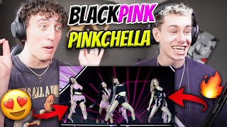 PINKCHELLA   BLACKPINK COACHELLA  KICK IT  WHISTLE  REACTION [upl. by Stetson923]