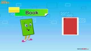 Lets Learn About the RECTANGLE SHAPE Math for Kids [upl. by Auqinahc]