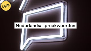 Spreekwoorden en gezegden  Mr Chadd Academy [upl. by Swithbert]