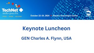 Keynote Luncheon GEN Charles A Flynn USA [upl. by Leen]