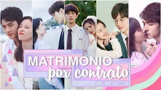 Obligados a casarse  10 nuevos DRAMAS chinos de Matrimonios Forzados [upl. by Yenffad565]