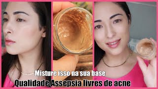 MISTURE ISSO NA SUA BASE QUALIDADE ASSEPSIA LIVRES DE ESPINHAS ACNE [upl. by Robaina262]