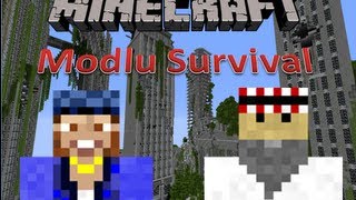 Türkçe Minecraft  Modlu Hayatta Kalma Şeysi Bölüm 3  LeHamam [upl. by Ahsimin140]