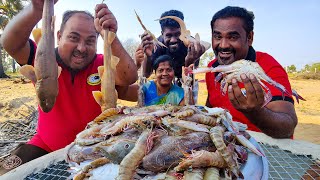 Mixed Seafood Cooking  Seafood Recipe Cooking WORLD FOOD TUBE [upl. by Terrijo230]