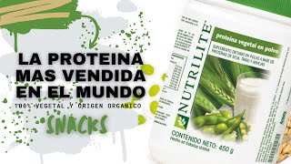 LA MEJOR PROTEINA Vegetal de materia prima ORGANICA  NUTRILITE [upl. by Skippy]