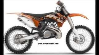 Evolution of KTM sx250 from 1973 to 2015 [upl. by Eatnwahs973]