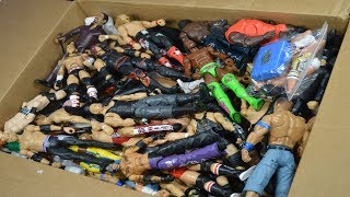 MASSIVE BOX FULL OF WWE FIGURES [upl. by Henrie630]