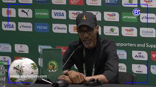 CAN 2023 POINT DE PRESSE APREÌ€S MATCH DE RIGOBERT SONG  EQUINOXE TV [upl. by Acirretal]