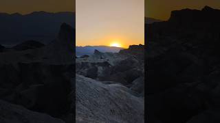 Magnificent Sunset at Death Valley Zabriskie Point California deathvalley shorts sunset [upl. by Nanyk668]