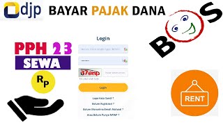 Cara Membayar Pajak PPH 23 Sewa  Dana BOS [upl. by Gobert]