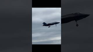 F35 Lightning doing a missed approach and then landing [upl. by Amorete]