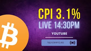 LIVE 1430PM Vorbim despre CRYPTO si CPI USA [upl. by Ilbert]