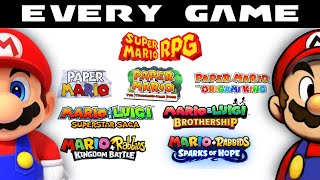 Ranking EVERY Mario RPG Game TIER LIST [upl. by Nibur24]