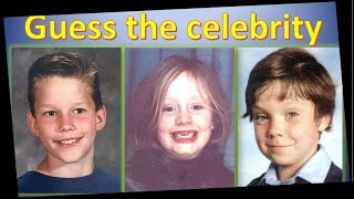 Guess the celebrity by their childhood photos Part 1 [upl. by Asor]