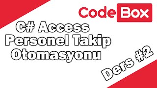 C Access Personel Takip Otomasyonu 2  Code Box [upl. by Oicnoel]