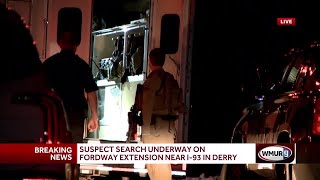 Suspect search underway near Montgomery Farm Road Fordway Extension in Derry [upl. by Arretahs430]