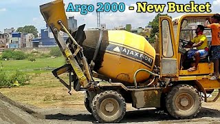 New Bucket  Argo 2000  Ajax Fiori  Concrete Mixer  SLCM [upl. by Telrahc533]