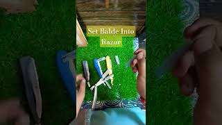 How To Set Blades In Razor salonBuddy [upl. by Eerrehs855]