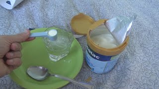 Frisolac 1 Powder Milk for Infants 400 g Unboxing and Test [upl. by Ayotl776]