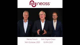 Join Neoss® at EAO Digital Days 2021 [upl. by Anahpets]