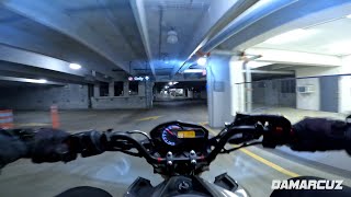 POV  Midnight Ride  2024 Kawasaki z125 Pro [upl. by Elinor]