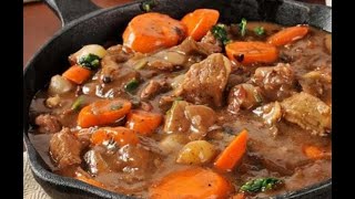 Le Boeuf Bourguignon ou ragoût [upl. by Torruella]