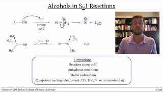 Substitution amp Elimination 2 Alcohol Substitution [upl. by Lavery]