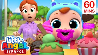 El Pastelero 😆🧁🍰  Canciones Infantiles de Bebé Juan  Little Angel Español [upl. by Isola]