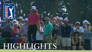 Tommy Fleetwood’s highlights  Round 1  THE NORTHERN TRUST 2018 [upl. by Doane]