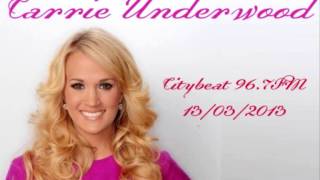 Carrie Underwood Citybeat 967FM Radio Interview [upl. by Adnwahsor730]