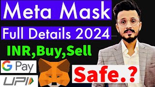 Metamask Wallet 2024  MetaMask INR Deposit and Withdrawal  Metamask Wallet Crypto Buy and sell [upl. by Miett]