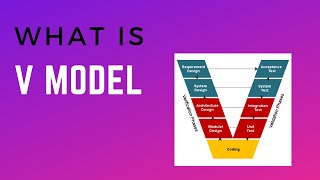 What is V Model  Software Development Life Cycle [upl. by Quick609]