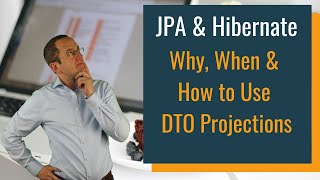 JPA amp Hibernate  Why When amp How to use DTO Projections [upl. by Violetta]