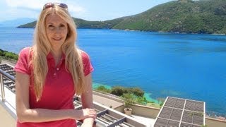 Lefkada Lefkas Poros bay and San Nicolas Resort Hotel  Greece 1 ReiseWorld travel channel [upl. by Yesdnyl]