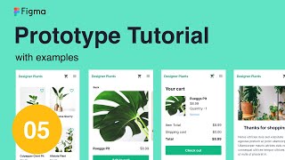 Figma prototype tutorial with examples 5 Checking prototype and Fixing issues [upl. by Erdei]