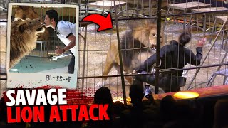 This Lion Tamer Was Fatally Mauled In Front of Audience [upl. by Melvin]