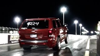 Worlds Fastest NA SRT8 Jeep Cherokee WHEELIE CRAZY [upl. by Nirek]