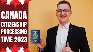 What is Canada Citizenship Processing Time in 2023 [upl. by Correna13]