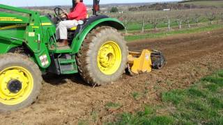 Rototilling before Planting [upl. by Namrej]