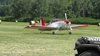 Vans RV 7 landing  RV7 Aircraft  RV7 Airplane [upl. by Hughie]