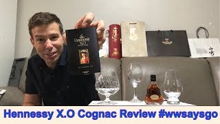 Hennessy XO Cognac Review with 3Glass Comparison WhiskyWhistle 202 [upl. by Ama]