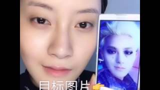 ZTAO Black White Make Up Tutorial by 彭特务 [upl. by Syla482]