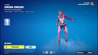 Fortnite February 19th Item Shop Criss Cross Emote [upl. by Tristram]