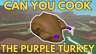 Roblox  Lumber Tycoon 2 Can You Cook The NEW Purple Bone TURKEY [upl. by Romeon]