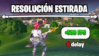 🔧 Como PONER la RESOLUCIÓN ESTIRADA en FORTNITE 2024 ✅ AUMENTA TUS FPS 0 DELAY [upl. by Schwing]