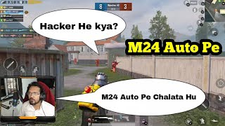 28Kills M24 Only  M24 Ko Auto Pe Chalata Hu  Whats Ur Favorite Shot  PUBG MOBILE [upl. by Sheri]