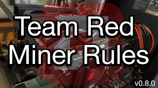 More Efficient AMD GPUs with Team Red Miner 5700XT Tested [upl. by Friederike277]