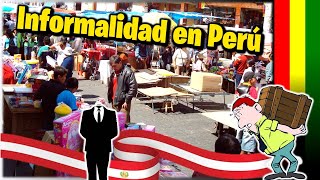 Comercio informal en Perú  Encontrá o a favor del libre mercado [upl. by Lliw383]